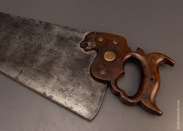 Rare-WOODROUGH-&-MCPARLIN-Panther-Saw-117890