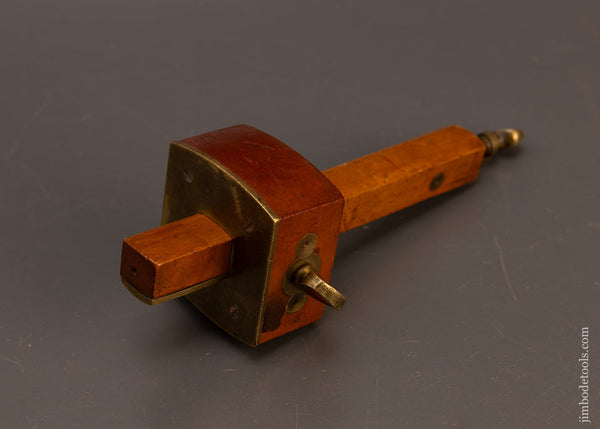 Extra-Fine-Rare-Solid-Boxwood-DISSTON-&-MORSS-Mortise-Gauge-117896