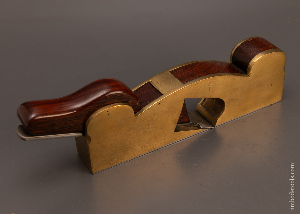 Lovely-1-1/4-Inch-Gunmetal-Shoulder-Plane-with-Rosewood-Infill-117925