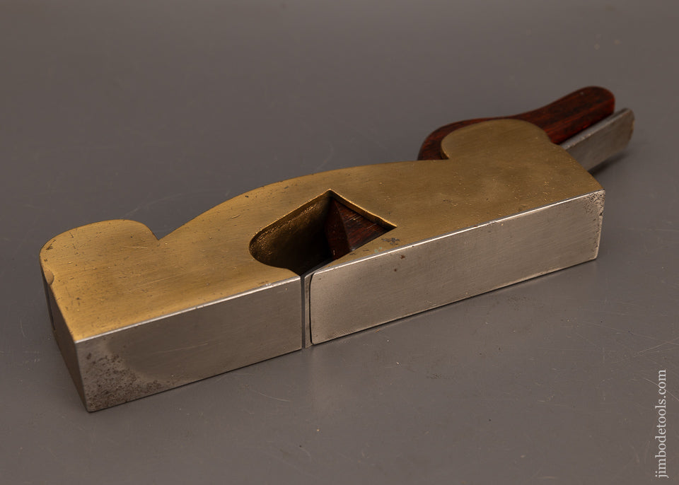 Lovely-1-1/4-Inch-Gunmetal-Shoulder-Plane-with-Rosewood-Infill-117925
