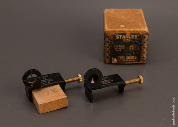STANLEY-No.-138-Level-Sights-Mint-in-Box-117935