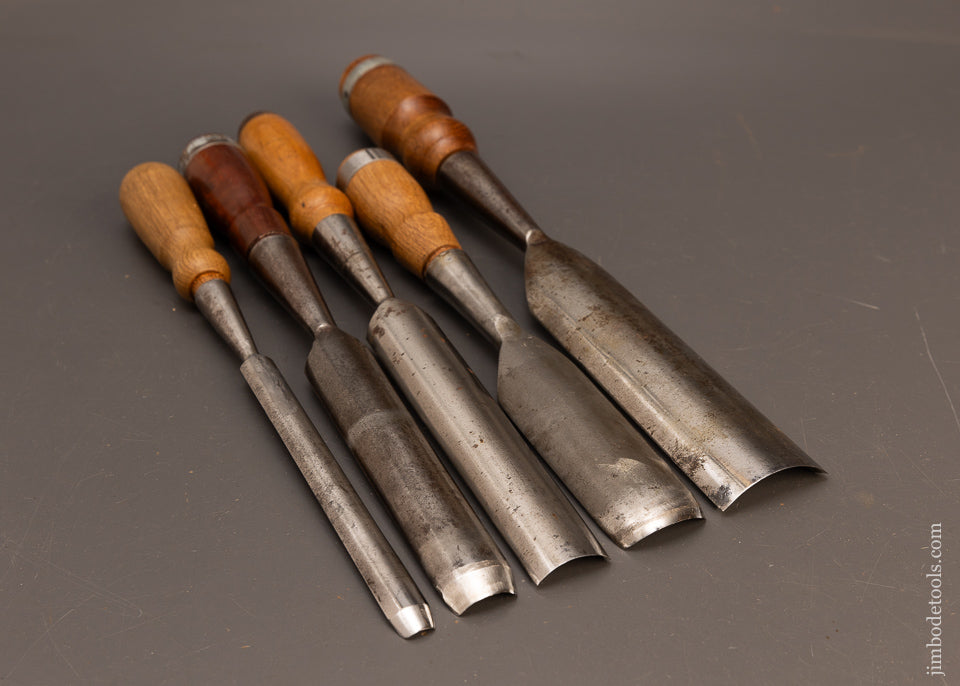 Sample Of Gouges Phenomenal Set of Gouges - 117936 – Jim Bode Tools