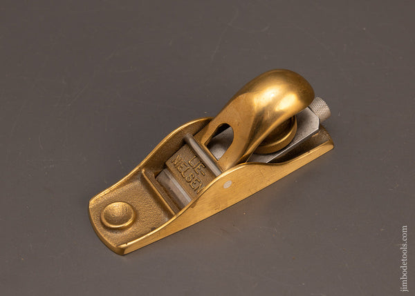 Near-Mint-LIE-NIELSEN-No.-102-Bronze-Block-Plane-117949