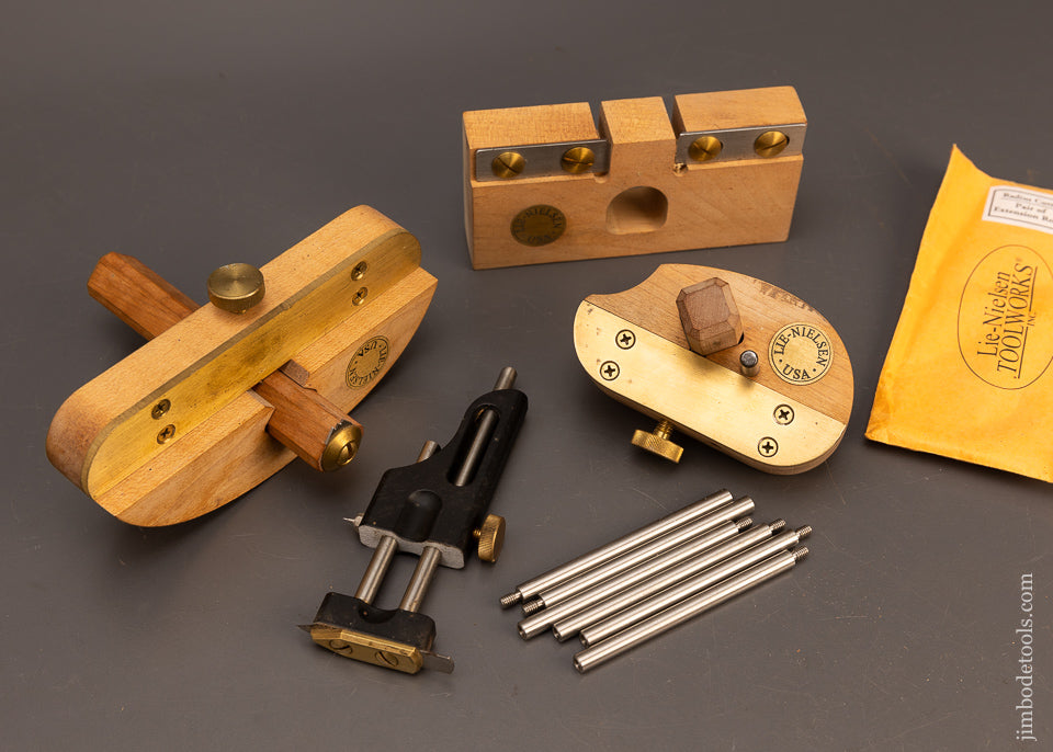 Long-Ago-Discontinued-LIE-NIELSEN-Latta-Inlay-Tools-Set-117950