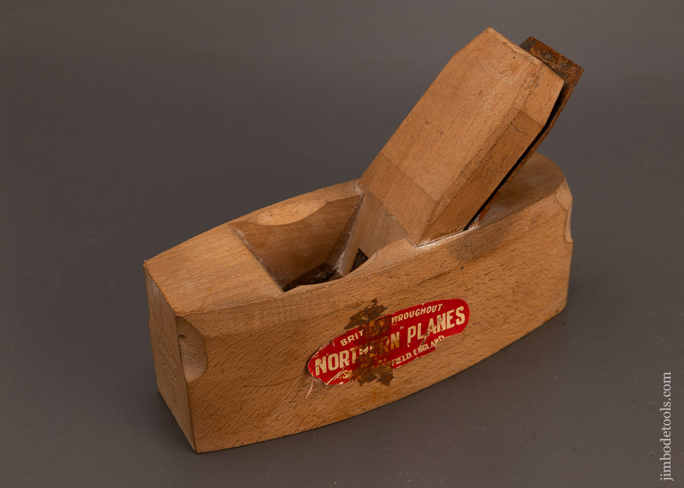 Crisp-Fine-English-Beech-Coffin-Smooth-Plane-by-SORBY-117969