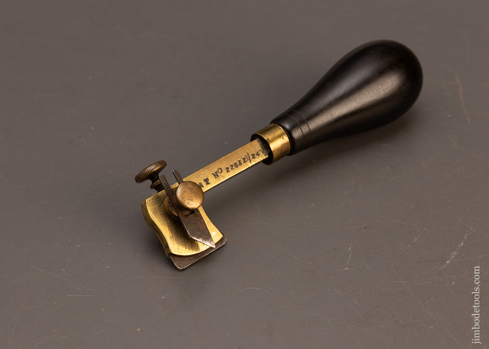 Gorgeous-Ebony-Handled-Patented-Violin-Maker’s-Purfling-Tool-117973