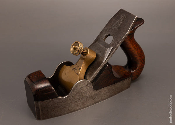 Stunning-Pre-War-NORRIS-No.-2-(for-Buck)-Dovetailed-Infill-Smooth-Plane-117982