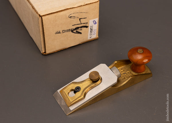 Bronze-LIE-NIELSEN-No.-97-1/2-Small-Chisel-Edge-Plane-Near-Mint-in-Box-118000
