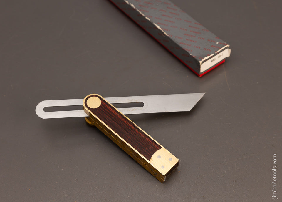 BRIDGE-CITY-TOOL-WORKS-TB-2-Bevel-Square-Near-Mint-in-Box-118014