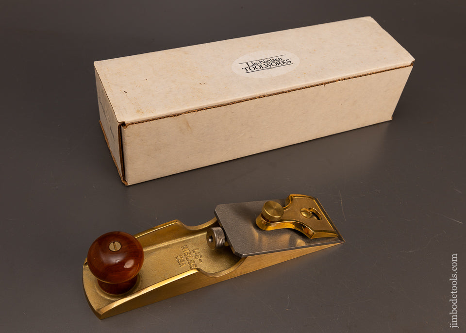 Discontinued-Bronze-LIE-NIELSEN-No.-97-Large-Chisel-Edge-Plane-Mint-in-Box-118017