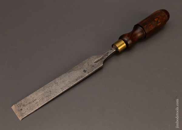 Extra-Fine-Rosewood-Handled-ISAAC-GREAVES-1-1/4-Inch-Paring-Chisel-118025