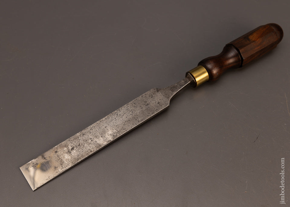 Extra-Fine-Rosewood-Handled-ISAAC-GREAVES-1-1/4-Inch-Paring-Chisel-118025
