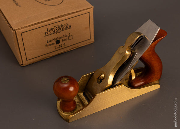 Mint-in-Box-LIE-NIELSEN-No.-2-Bronze-Smooth-Plane-118031