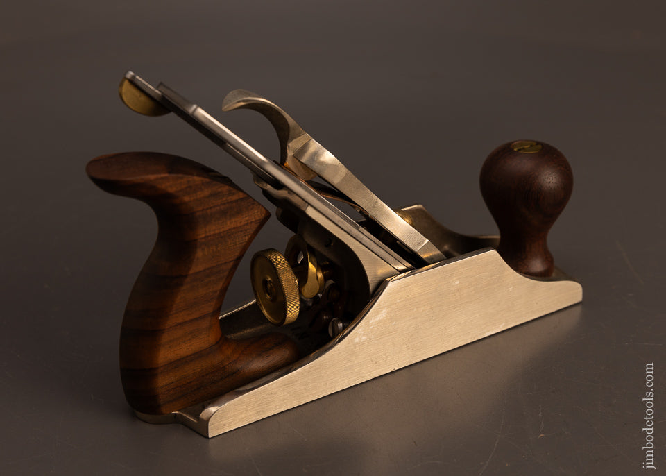 Mint-in-Box-LIE-NIELSEN-2000-LIMITED-EDITION-White-Bronze-&-Rosewood-Smooth-Plane-118032
