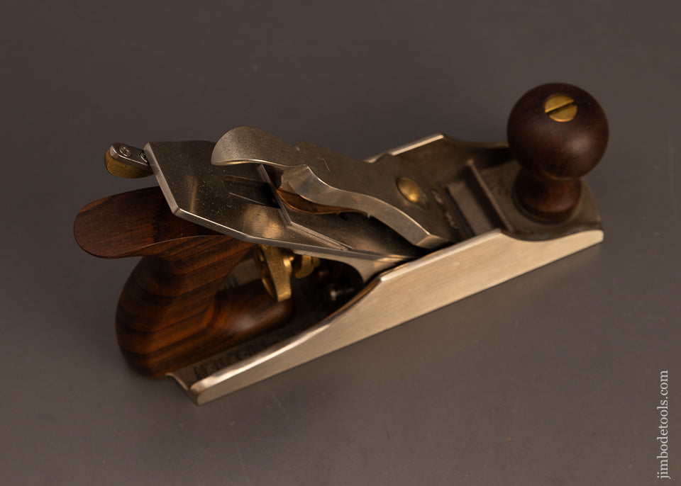 Mint-in-Box-LIE-NIELSEN-2000-LIMITED-EDITION-White-Bronze-&-Rosewood-Smooth-Plane-118032