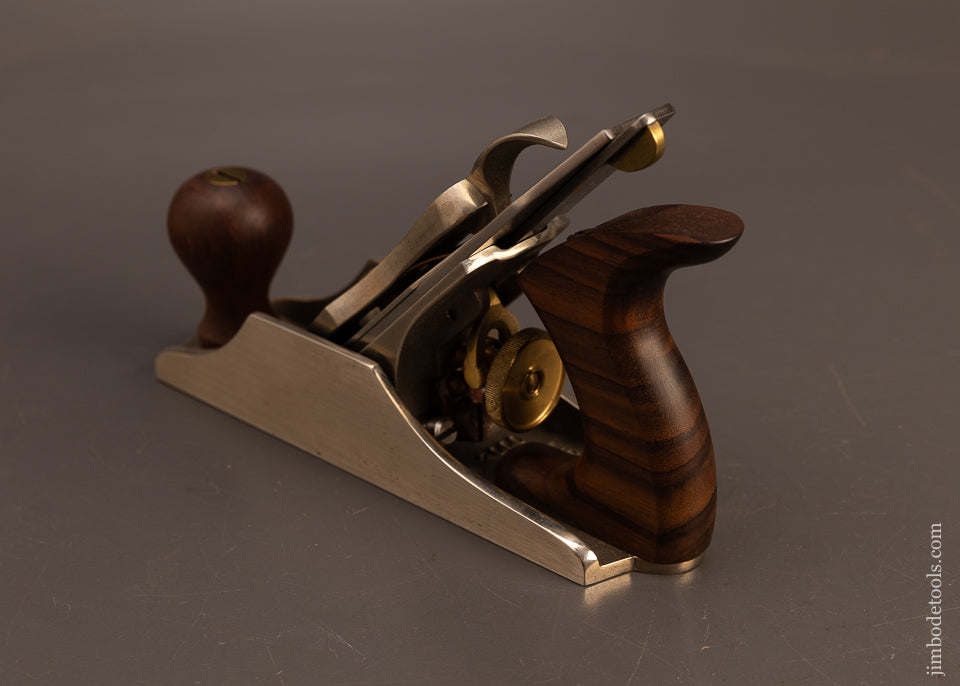 Mint-in-Box-LIE-NIELSEN-2000-LIMITED-EDITION-White-Bronze-&-Rosewood-Smooth-Plane-118032