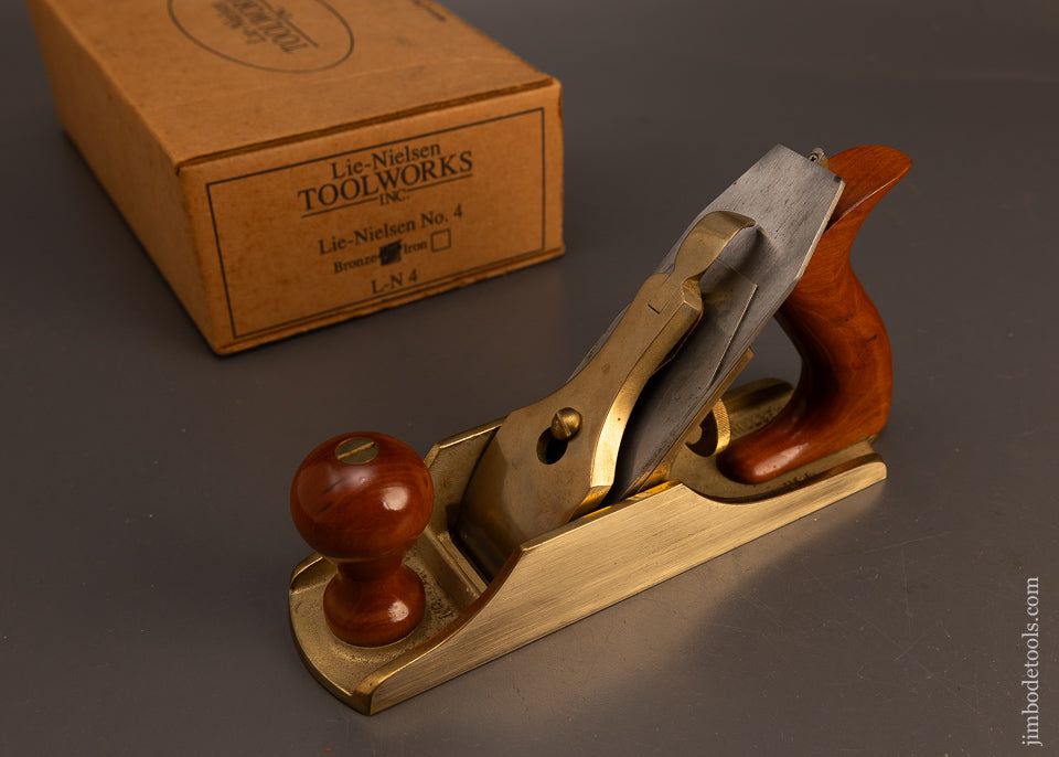 Mint-in-Box-LIE-NIELSEN-No.-4-Bronze-Smooth-Plane-118034