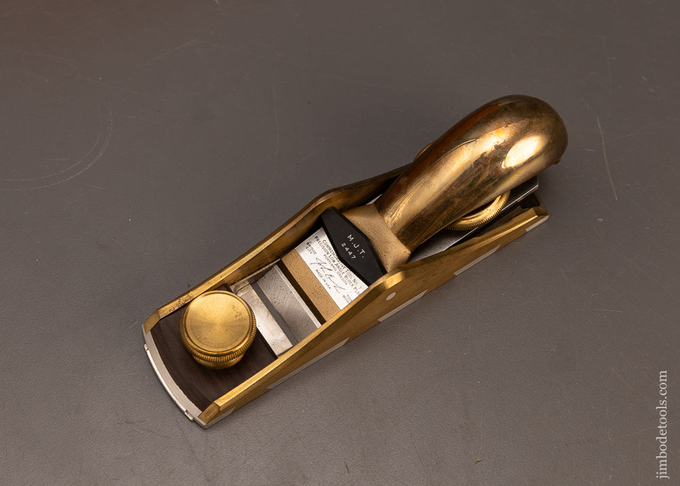 Mint-in-Box-Rare-Ebony-BRIDGE-CITY-TOOL-WORKS-CT-7-Low-Angle-Block-Plane-118035