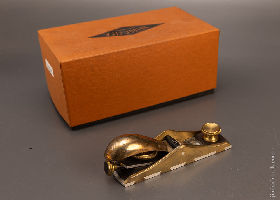 Mint-in-Box-Rare-Ebony-BRIDGE-CITY-TOOL-WORKS-CT-7-Low-Angle-Block-Plane-118035