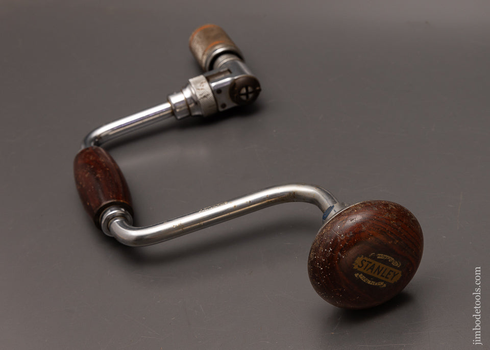 10-Inch-Rosewood-STANLEY-No.-923-Bit-Brace-with-Decal-118038