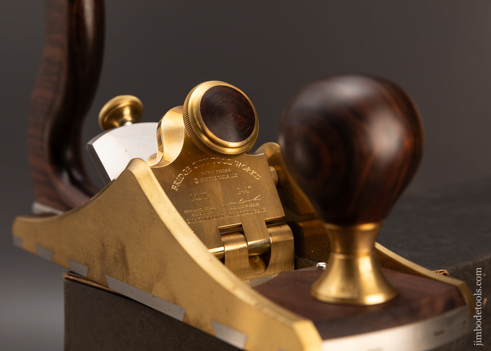 BRIDGE-CITY-TOOL-WORKS-CT-12-Bench-Plane-with-40°-Frog-and-Adjustable-Mouth-118049