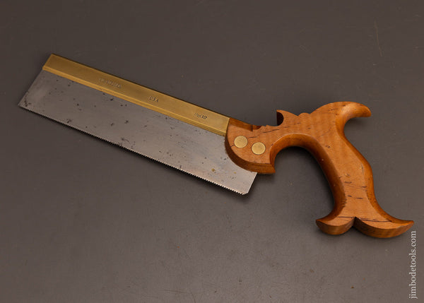 LIE-NIELSEN-Brass-Back-Dovetail-Saw-Discontinued-Tiger-Maple-118050