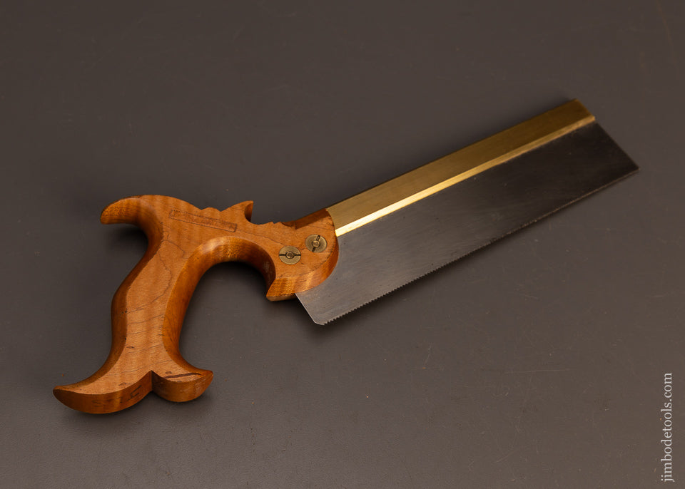 LIE-NIELSEN-Brass-Back-Dovetail-Saw-Discontinued-Tiger-Maple-118050