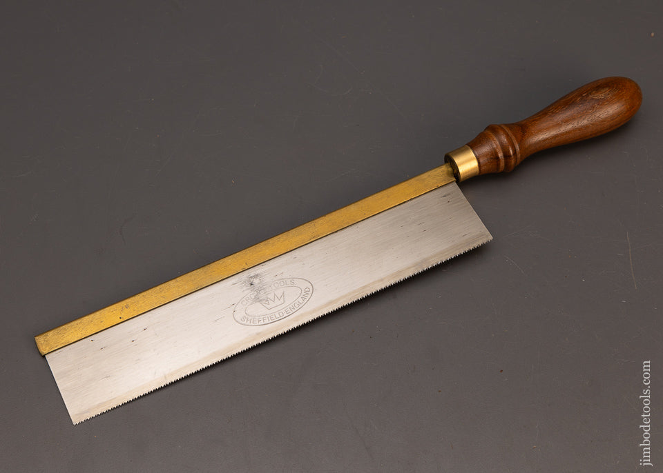 CROWN-Rosewood-Handled-Brass-Back-Dovetail-Saw-118053