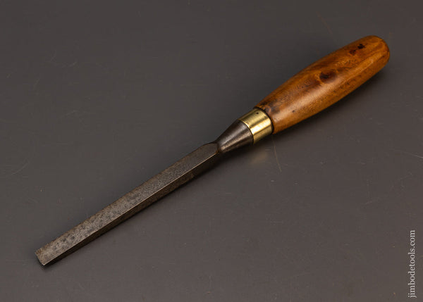 Really-Fine-MARPLES-Boxwood-Handled-Mortise-Chisel-1/2-x-13-1/2-Inches-118057