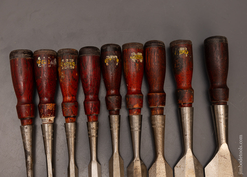 Extra-Fine-Set-of-STANLEY-No.-750-Chisels-118087