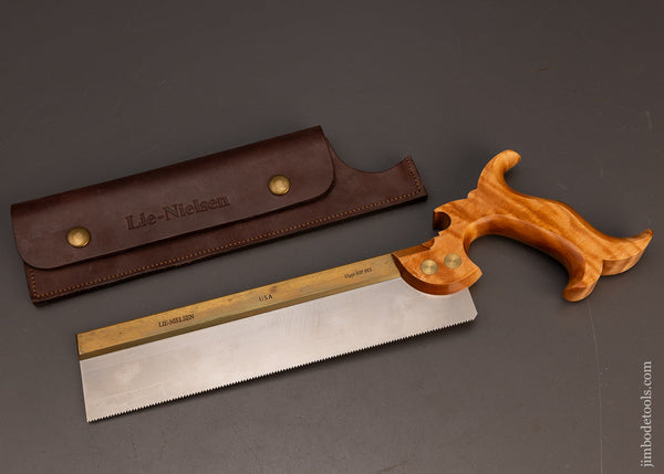 Near-Mint-LIE-NIELSEN-Brass-Back-Dovetail-Saw-118118