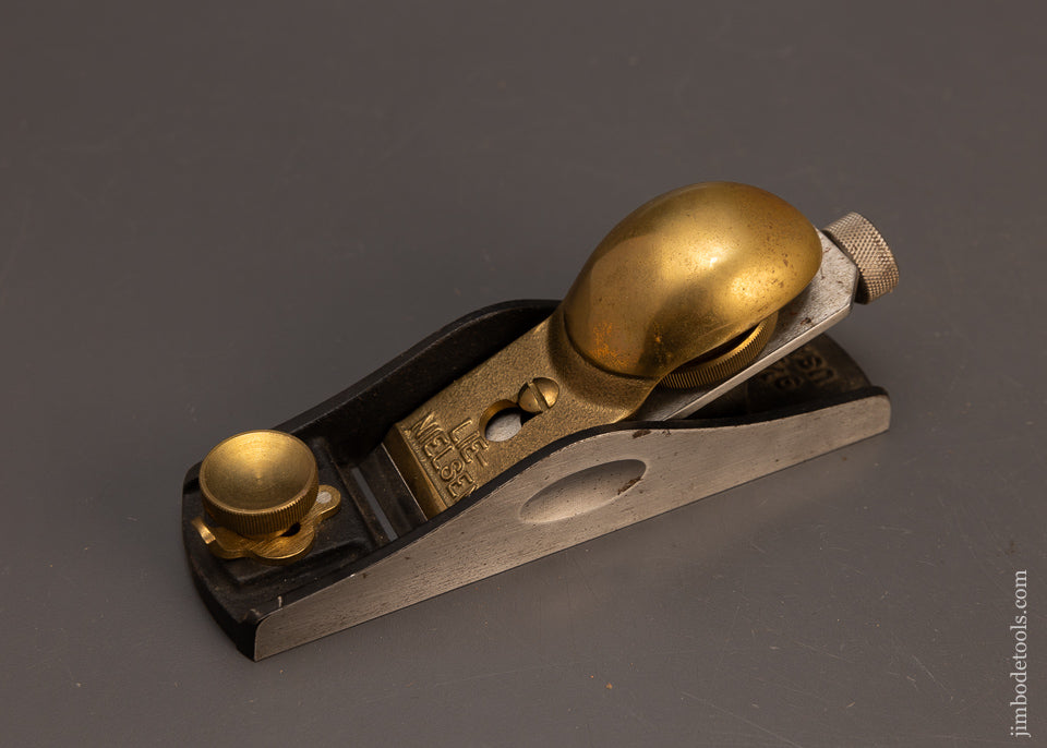 Fine-LIE-NIELSEN-No.-9-1/2-Block-Plane-with-Adjustable-Mouth-Discontinued-at-Lie-Nielsen-118141