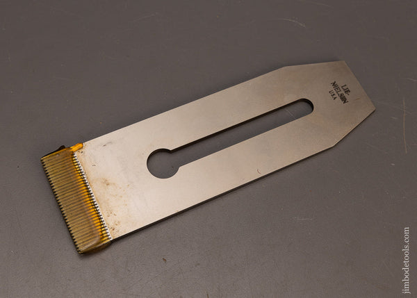 Discontinued-LIE-NIELSEN-2-3/8-Inch-Toothing-Plane-Iron-118153