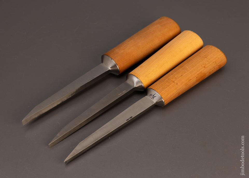 Mint-Set-of-3-RAY-ILES-Pig-Sticker-Mortise-Chisels-118230