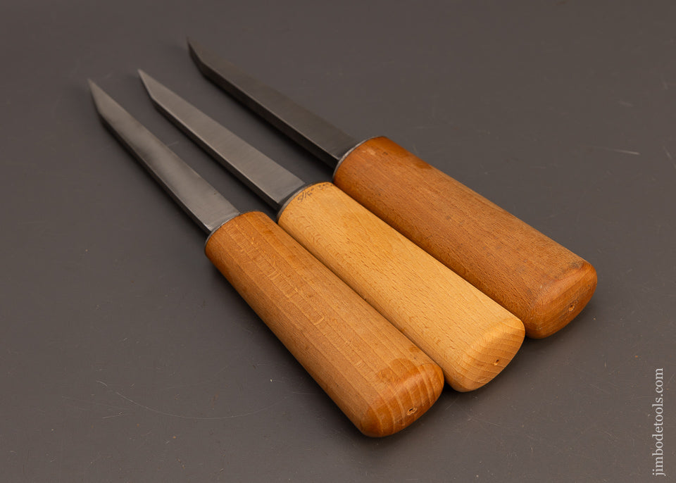 Mint-Set-of-3-RAY-ILES-Pig-Sticker-Mortise-Chisels-118230