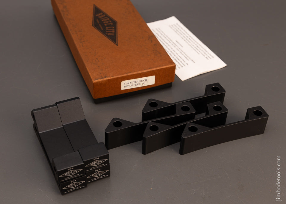 BRIDGE-CITY-TOOL-WORKS-ST-4-Miter-Stitch-Set-of-4-Pairs-Mint-in-Box-118232