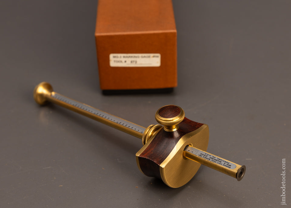 BRIDGE-CITY-TOOL-WORKS-No.-MG-3-Marking-Gauge-Mint-in-Box-118241
