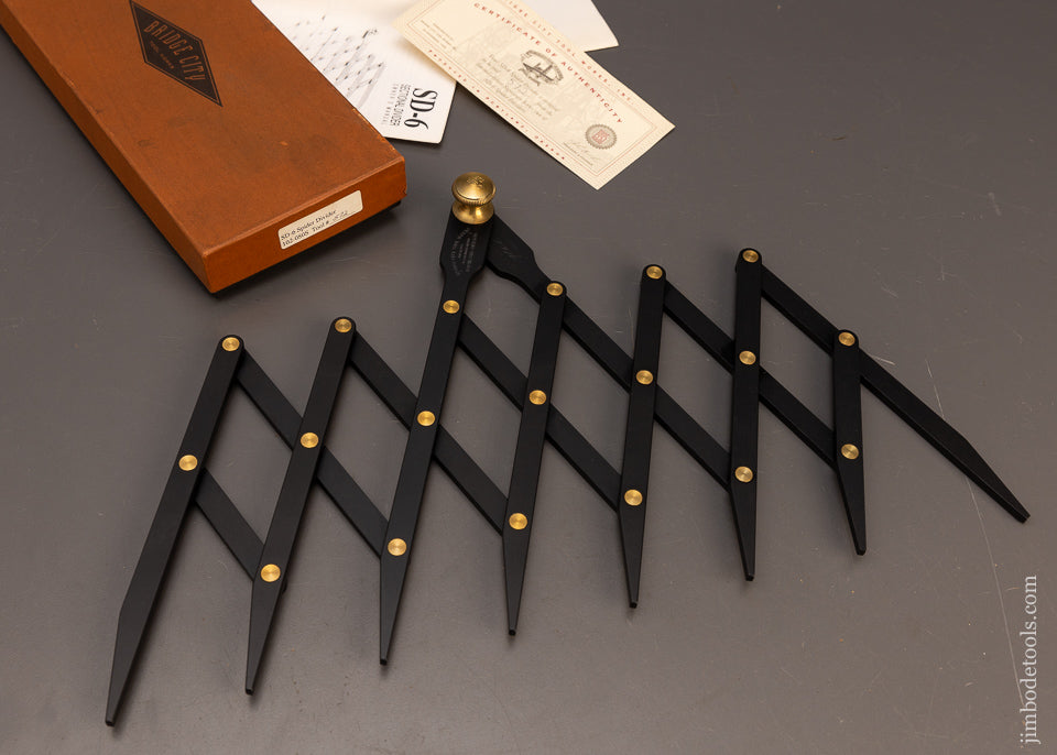 BRIDGE-CITY-TOOL-WORKS-SD-6-Spider-Divider-Mint-in-Box-118243