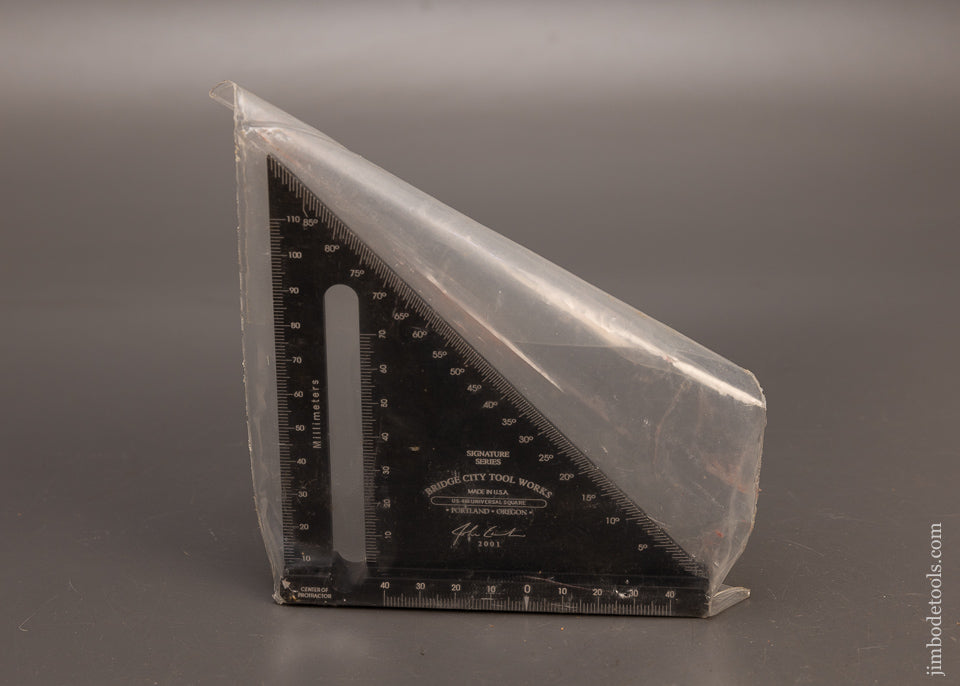 BRIDGE-CITY-TOOL-WORKS-US-4M-Universal-Square-4-Inch-Size-Mint-in-Package-118247