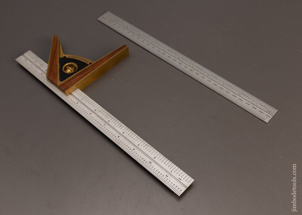 BRIDGE-CITY-TOOL-WORKS-CS-12-Combination-Square-with-Both-English-&-Metric-Scales-118256