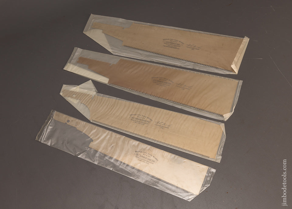 New-in-Package-BRIDGE-CITY-TOOL-WORKS-Spare-Blades-for-Japanese-Saws-4-Blades-118268