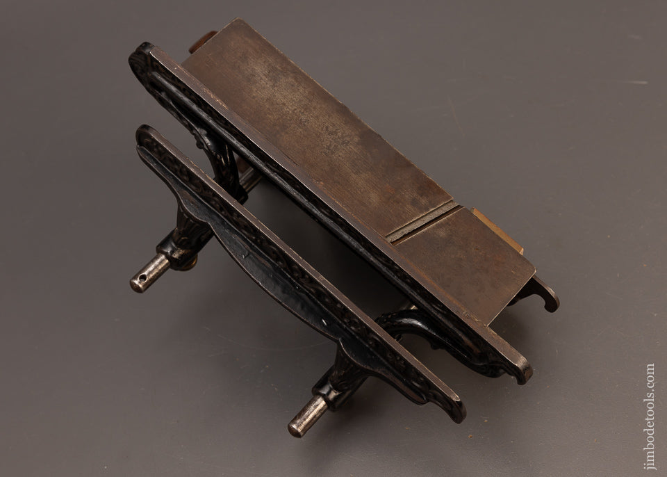 Stunning-STANLEY-MILLERS-PATENT-Ornate-No.-41-Plow-Plane-118274