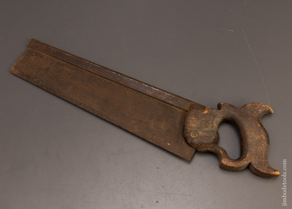 Very-Rare-MOORE,-HENSZEY-&-CO.-14-Inch-Back-Saw-118279