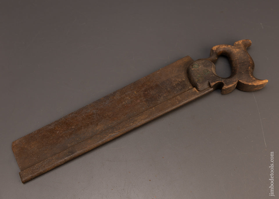 Very-Rare-MOORE,-HENSZEY-&-CO.-14-Inch-Back-Saw-118279