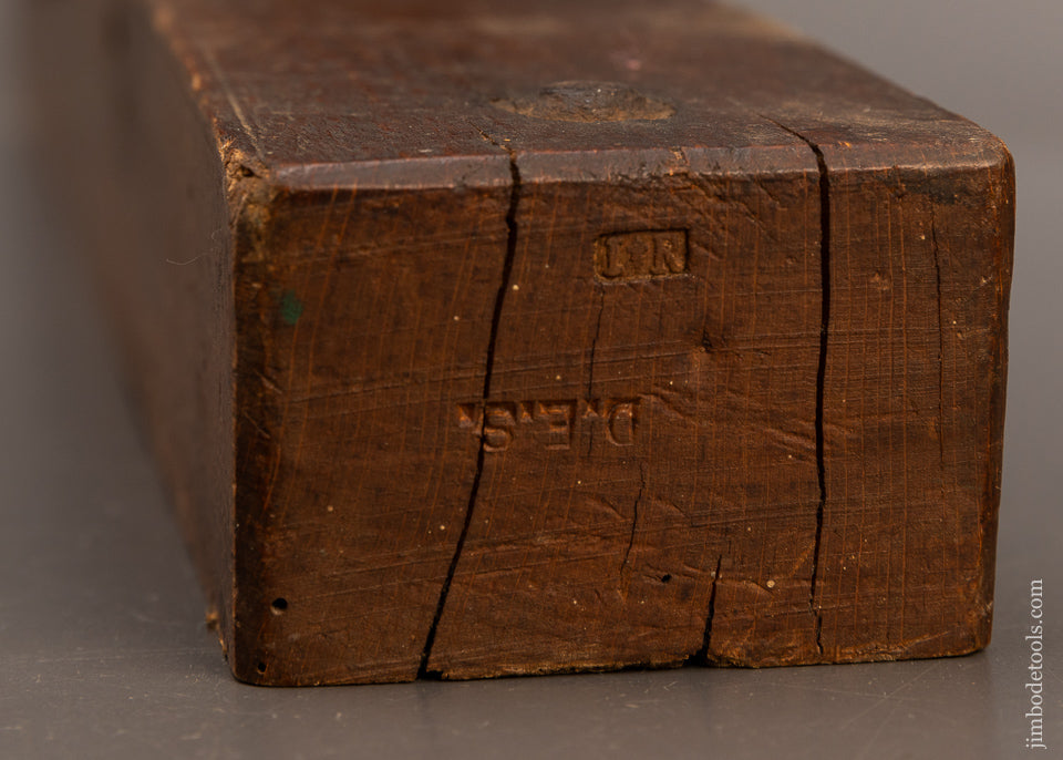 Stunning-Fancy-Carved-18th-Century-Dutch-Jointer-Plane-118292