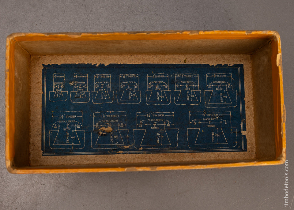 Mint-&-Unused-100%-Complete-STANLEY-No.-444-Dovetail-Plane-in-Original-Box-118296