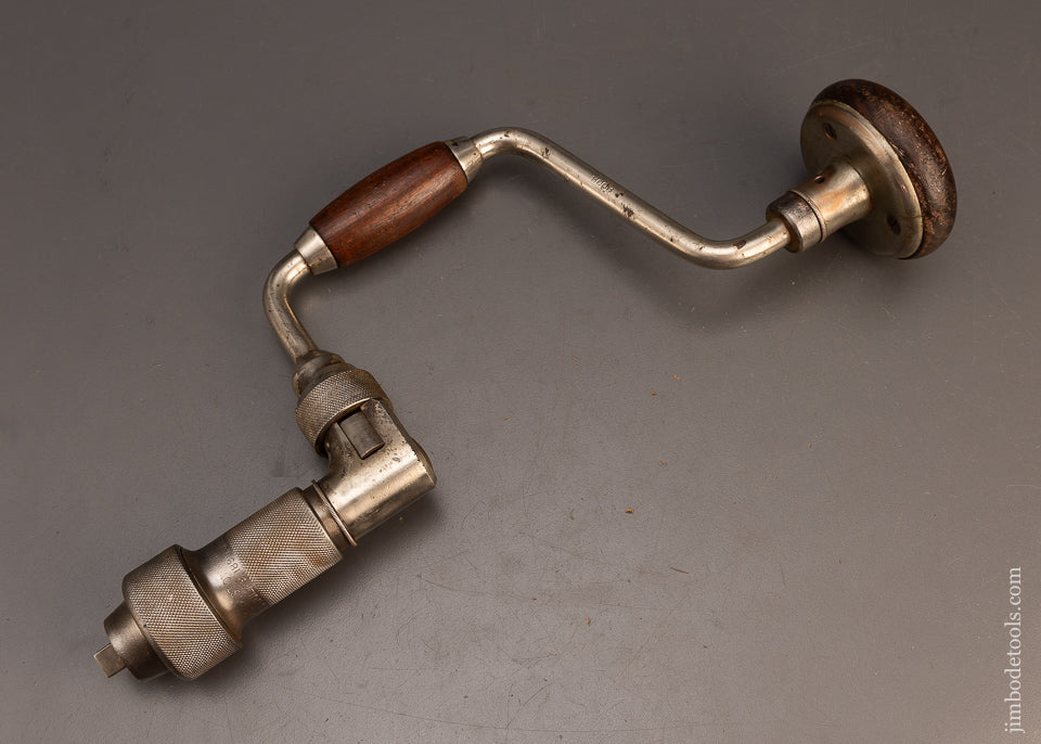 8 Inch Rosewood Handled Bit Brace SAMSON No. 8008 - 115824