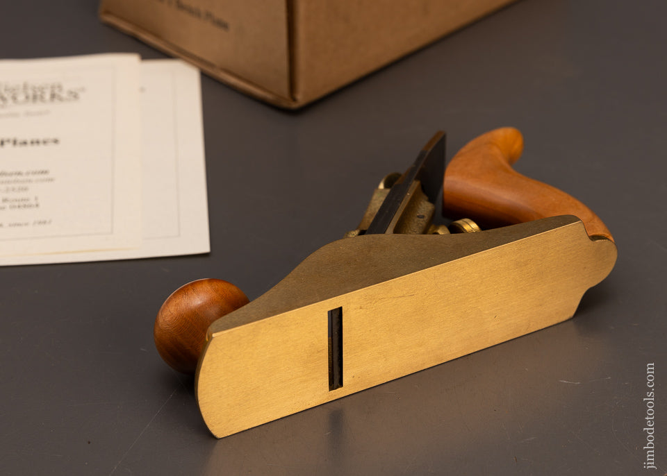 Bronze-LIE-NIELSEN-No.-1-Smooth-Plane-Mint-in-Box-DISCONTINUED-at-Lie-Nielsen-118303