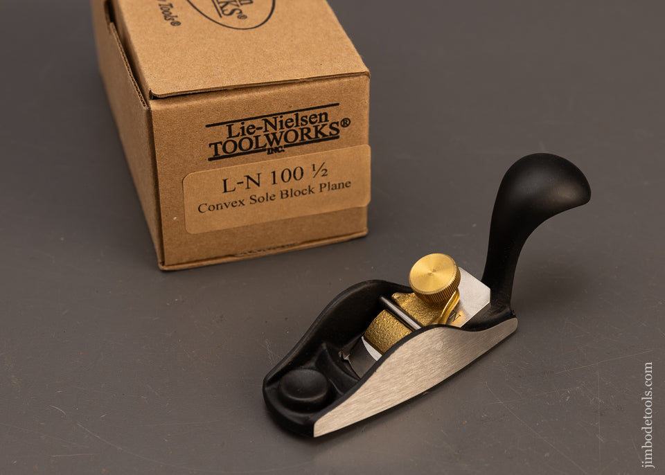 Out-of-Stock-LIE-NIELSEN-No.-00-1/2-Convex-Block-Plane-Mint-in-Box-118315