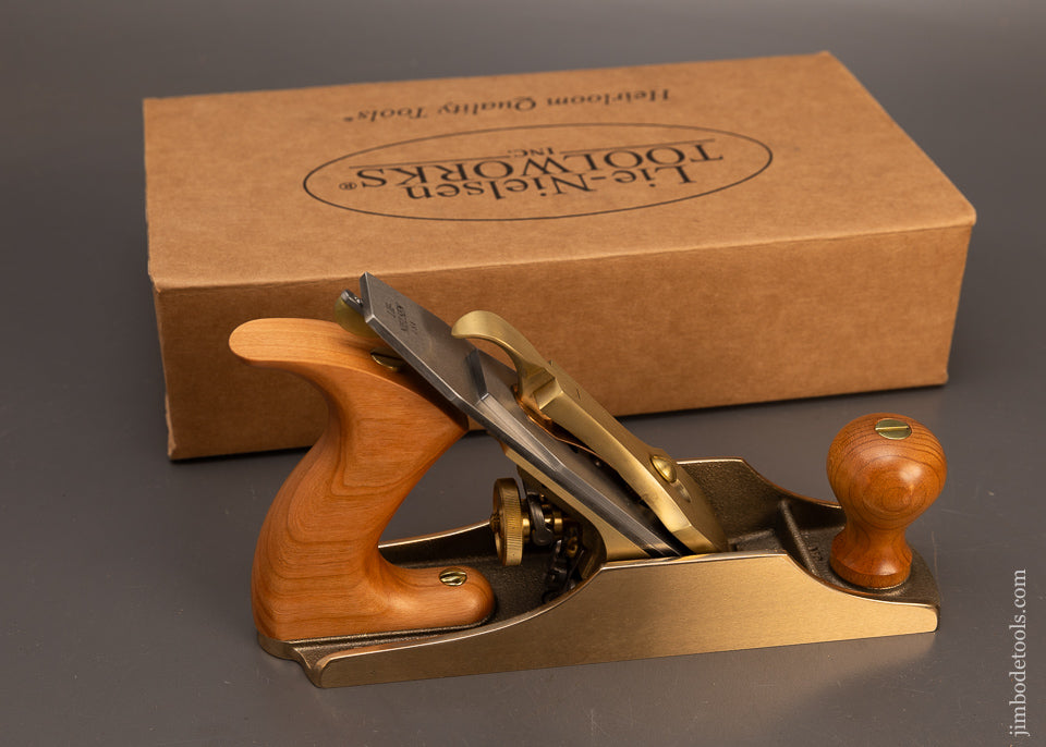Out-of-Stock-&-Unavailable-BRONZE-LIE-NIELSEN-No.-3-Smooth-Plane-Mint-in-Box-Unused-118319